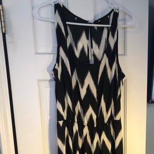 H&M chevron maxi dress